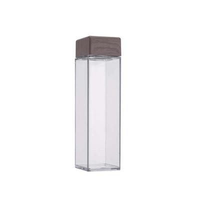 China American China Transparent Square Hot Selling Plastic Water Bottle for sale