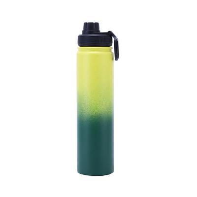 China Factory Direct Stocked Gradient Color Double Stainless Steel Vacuum Insulated Water Bottle for sale