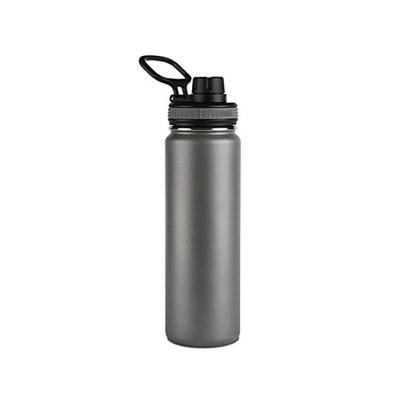 China 2021 Disposable New Double Wall Insulated 24oz Insulated Bottle Vacuum Stainless Steel With Upright Flip Lid Water Bottle for sale