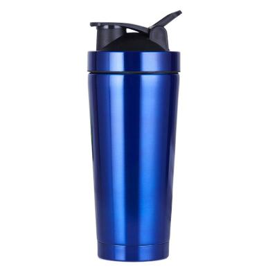 China Customized Professional Protein Stocked Stainless Steel Vacuum Sprinkle Shaker Tumbler Cup Portable Sports Water Cup for sale