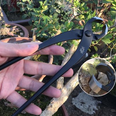 China WholesaleBlack Professional High Quality Non-Slip Pine Handle ScissorsBonsai BonsaiMstwaPruning Plant Bonsai Modeling Tools for sale