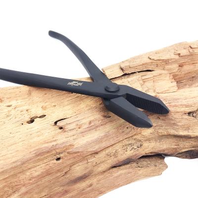 China Wholesale Pruning Scissors Bonsai Toolsstainless SteelBlack Handle Pruning Scissors High Quality Anti-skid Pine Bonsai Scissors for sale