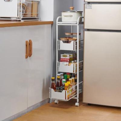 China Multifunctional Kitchen Quality Hot Sale Vintage Floor Type Storage Rack Stainless Steel Kitchen Rack for sale