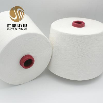 China Ne30 55%linen/45%viscose blended anti-static linen yarn for tatting and knitting for sale