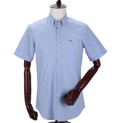 China 2022 summer new youth anti-pilling casual fashion washed solid color short-sleeved shirt for sale