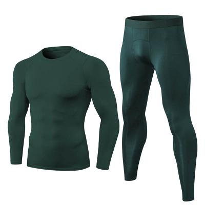 China Fitness Sports Man Wear Logo Fashion Breathable Design Breathable High Elastic Quick-Drying Tight Set for sale