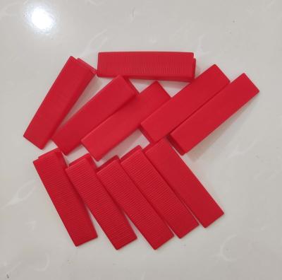 China Modern Recycled Tile Spacer 100pcs Tile Leveling System Goods Wedges Tile Leveler Tools for sale