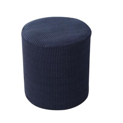 China New Europe OEM Elastic Chair Counter Bar Stool Cover Cover 100% Safety Ottoman Cover for sale