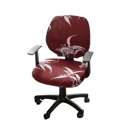 China Modern China Manufacturer Conference Polyester Materials Spandex Computer Office Chair Cover For Sale for sale