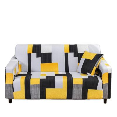 China Modern Hot Sale 1/2/3/4-seater Sofa Cover Printing Stretch Sofa Slipcover from Amazon for Living Room Bedroom for sale