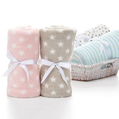 China Wholesale Baby Flannel Fleece Anti-pilling Cover Ultra Soft Plush Baby Crib Blankets for sale