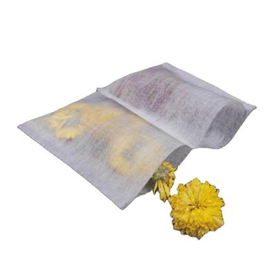 China BIODEGRADABLE Heat Seal Corn Fiber Packaging Sachet For Powder Tea Coffee Seasoning Herbs for sale