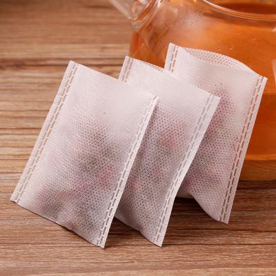 China Heat Seal Disposable Type Food Grade Empty Non Woven Tea Filter Bags for sale