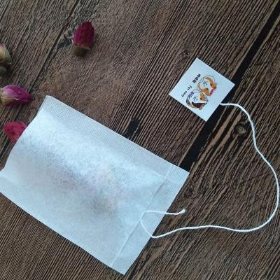 China 2018 New Design Disposable Hot Sale Heat Seal Filter Paper Tea Bag With Label for sale