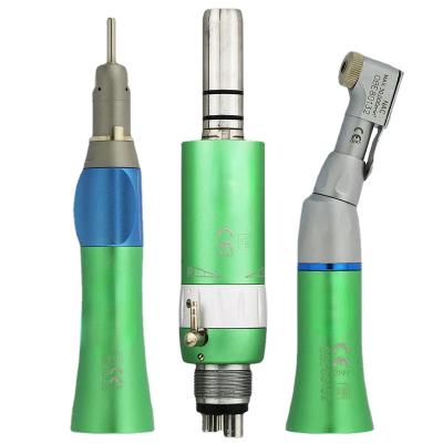 China JAVO dental acrylic color low speed micromotorr EX-203 straight machine colored contra angle set of 3 pieces turbine handpiece for sale