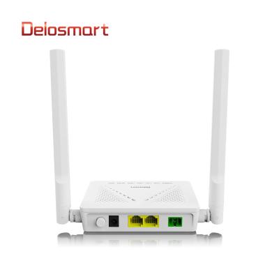 China FTTH Delosmart FTTH EQUIPMENT (Home) HS8612A GPON EPON ONU FIBRA OPTIC SC/APC 1GE+1FE+2.4GWiFi MODEM FOR HUAWEI ZTE for sale