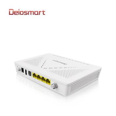 China FTTH Delosmart FTTH EQUIPMENT (Home) HS8628B GPON EPON ONU FIBRA OPTIC SC/APC 1GE+3FE+1VOIP+1USB+1CATV MODEM FOR HUAWEI ZTE for sale