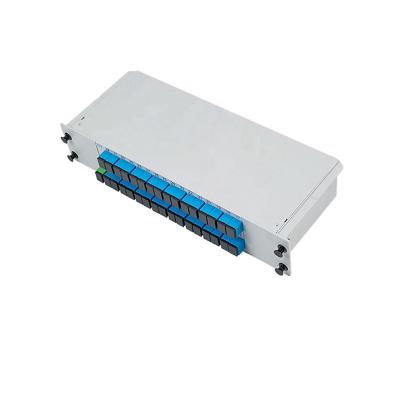 China FTTX China Supplier Delosmart GFC1320000SU 1*32 Card Insert Fiber Splitter With Split Ratio SC/UPC EPON/GPON/FTTX Connectors for sale