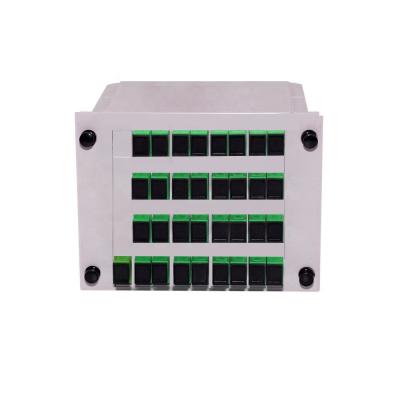 China FTTX China Supplier Delosmart GFC1320000SA 1*32 Card Insert Fiber Splitter With Split Ratio SC/APC EPON/GPON/FTTX Connectors for sale