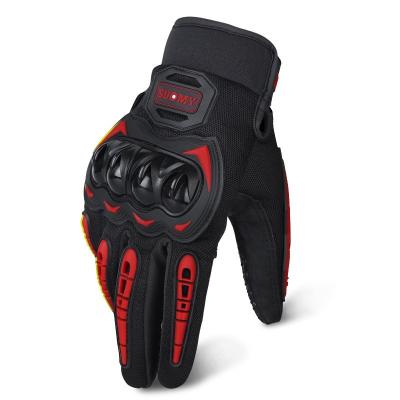 China Touch Screen Fingertips Motorcycle Racing Bike Gloves Full Finger Glove Bike Hand Cycling Gloves for sale