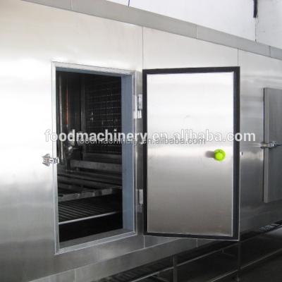 China 304 stainless steel tunnel air blast freezer for fish meat vegetable for sale