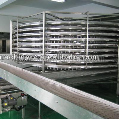 China Plastic is optional junk food cooling conveyor for sale