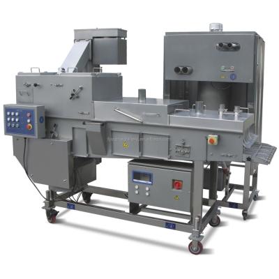 China Patty / Nuggets Forming And Coating Industrial Preduster Coating Machine For KFC Foods for sale