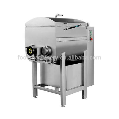 China Sausage Used Meat Mixing China Manufacturer Vacuum Meat Mixer Used Stainless Steel Mixing Machine For Processing for sale