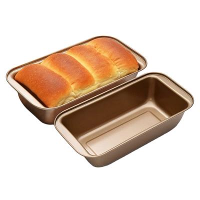 China Gifts Premium Quality Rectangle Pan Bake Cake Tools Set Carbon Steel Nonstick Coating Pan for sale