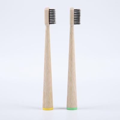 China Travel Makeup Disposable Natural Eco Friendly Customized Bamboo Toothbrush for sale