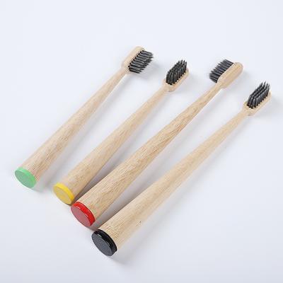 China Natural Travel Makeup Disposable Eco Friendly Customized Bamboo Toothbrush for sale