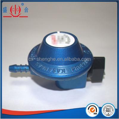 China Zinc LPG gas regulator with child lock or LPG regulator for home use for sale