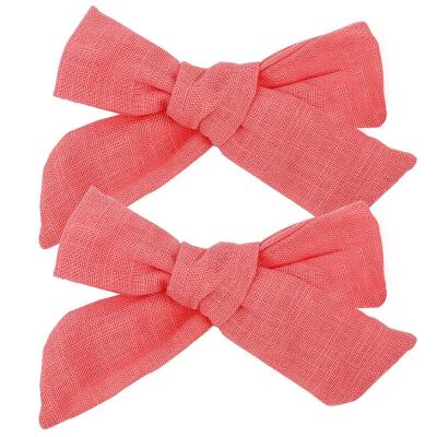 China Fashion Children's Hair Clip Set Hair Bows With Clips Fashion Colorful Kids Hair Clips for sale