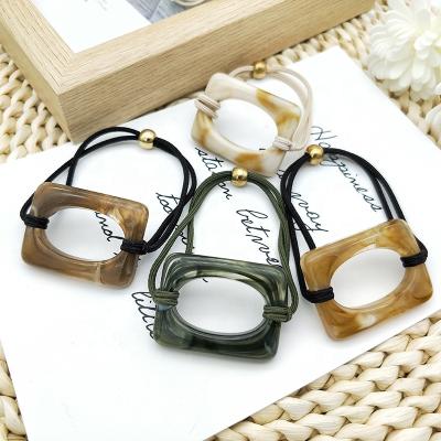 China Hot Selling Classic Ring Woman Elastic Hair Tie Hair Daily Wear Hair Accessories For Girl for sale