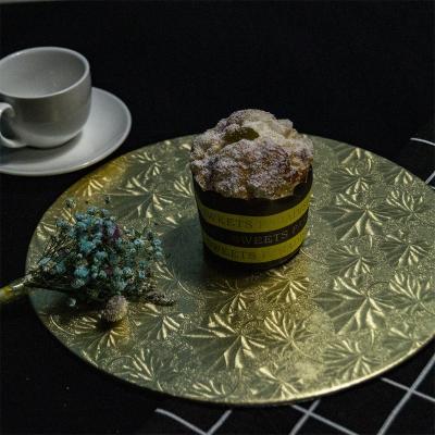 China Handmade Disposable Masonite Melamine MDF Small Square Plastic Square Cake Box Square Cake Box Drum 35X35 for sale