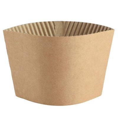 China Biodegradable cuotom 6 to 20oz grades design free reusable bulk coffee cup sleeve printing hot kaop for sale