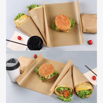 China Log Pulp Fashion Design Aluminum Foil Wrapper Wax Wrapping Paper Food Grade for sale