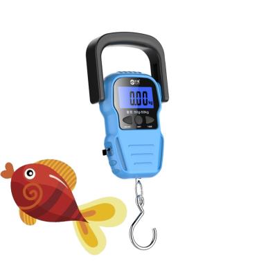 China ABS 50kg Mini Scale For Shopping Postal Weighing Hook Other Fish Products Scale for sale