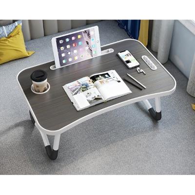 China New Custom Lazy Wooden Bamboo Stand Foldable Lap Desk For Laptop Bed Laptop Stand for sale