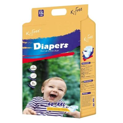 China Cotton Diaper Baby Down Pulp Training Pants Printed Breathable Soft Diapers for sale