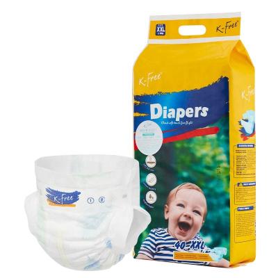 China Printed Baby Diapers Manufactures Leakproof Double Drypers OEM for sale