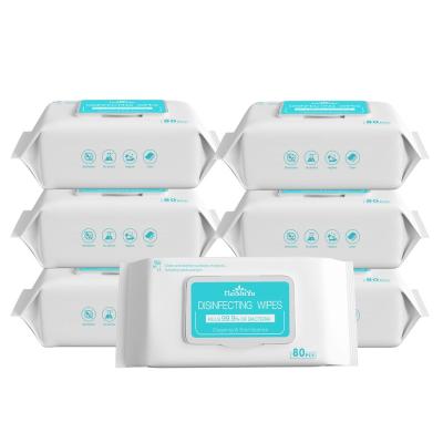 China Daily Life Cleansing OEM 80PCS Skin Care Cleaning Baby Wipes Adult for sale