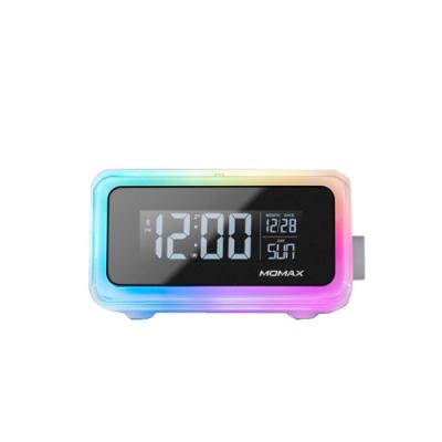 China Momax Q.Clock2 Plastic Digital Clock with Wireless Charging for sale