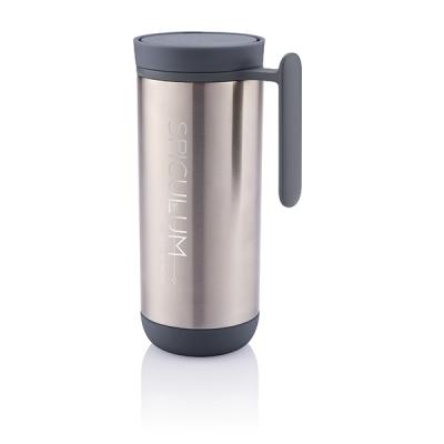 China XD Design (225ml) Leak Proof Double Wall Stored Mug (Grey) PP Clik for sale