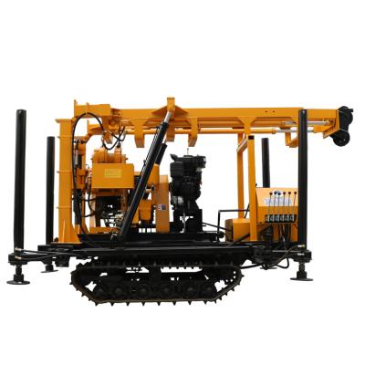 China Water Well Tracked Mobile 200M Water Well Drilling Rig Hydraulic Rotary Rock Boring Machine For Sale for sale