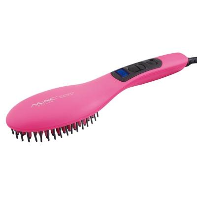 China High Quality Comfortable Electric Hair Comb And Sweep Flat Iron Hair Straightener With Teeth Wholesale for sale