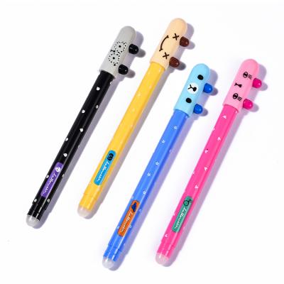 China Student Stationery Erasable Gel Pen With Cute Kawaii Normal School Design for sale