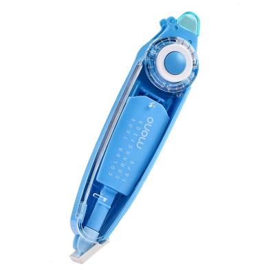 China Factory Supply Refillable Correction Tape With Eraser For Students To Correct Typos Japan PET Basic Tape 5mm*6M for sale