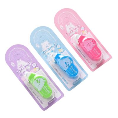 China DOT GLUE TAPE Factory Supply RTS Kids Sticker Japan PET Direct Glue Dot Glue Correction Tape DOT Kawaii Form Double Adhesive Side Glue Tape for sale