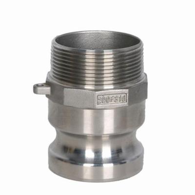 China Oil ; Hot Selling GAS Male Adapter Male GAS Hot Sale Stainless Steel Hose Coupler Camlock Type Male Quick Connect Coupling for sale